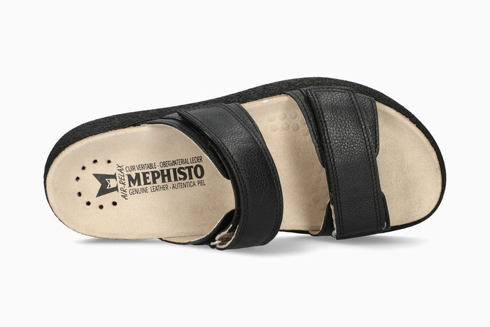 Mephisto Women's Sandal Gayle Black Top