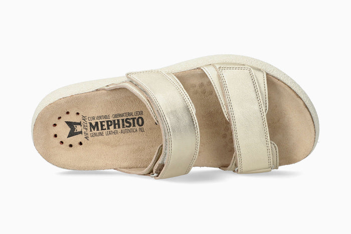 Mephisto Women's Sandal Gayle Gold Top
