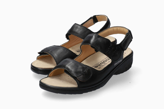 Mobils Getha Black Women's Sandal