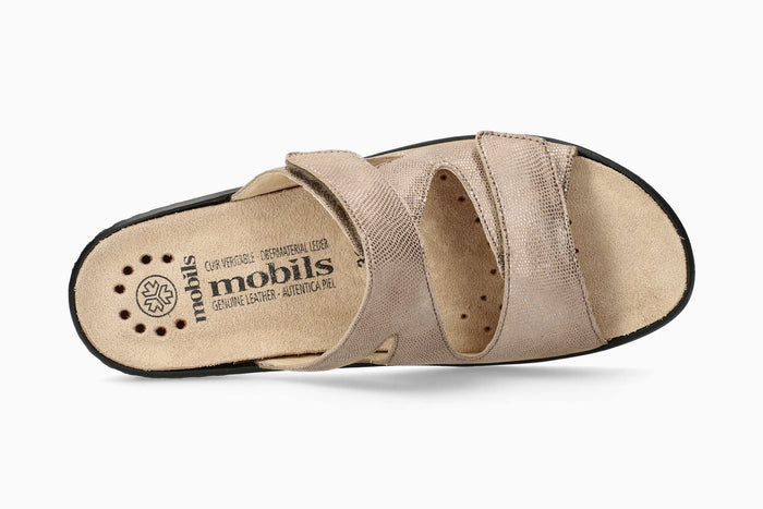 Mobils Women's Sandal Geva Light Taupe Top