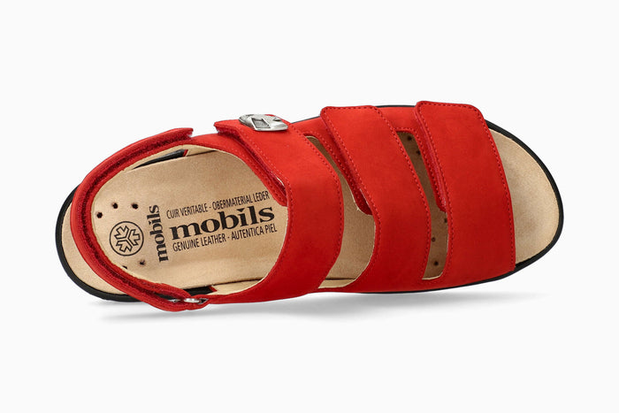 Mobils Giorgina Scarlet Women's Sandal Top