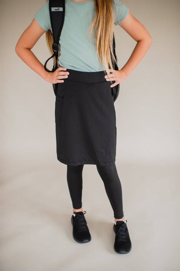 Girls Athletic Skirt - Ankle length