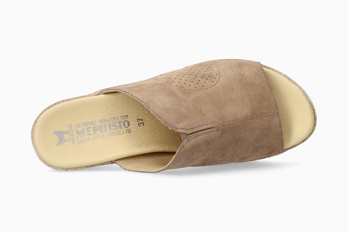 Mephisto Giuletta Women's Sandal Light Taupe Top