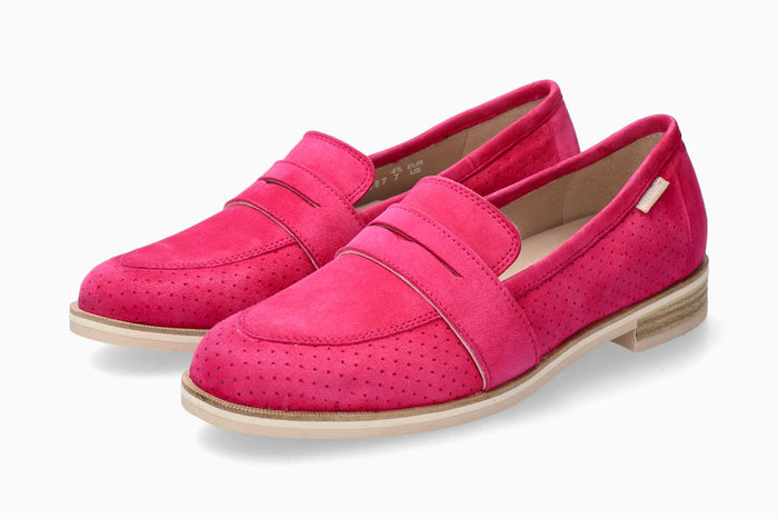 Mephisto Hadele Perf Women's Loafer Fuchsia