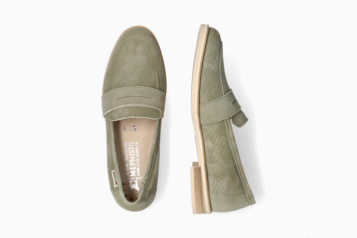 Mephisto Hadele Perf Women's Loafer Light Khaki