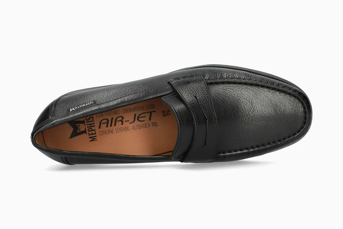 Mephisto Harper Moccasin Black