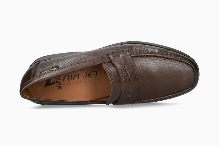 Mephisto Harper Moccasin Brown Top