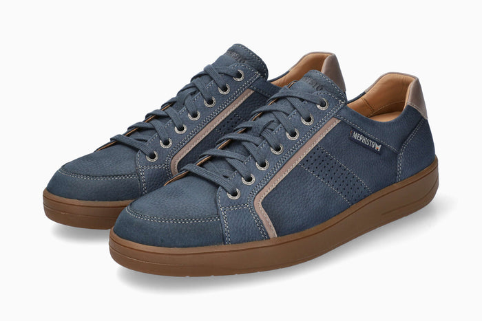 Mephisto Harrison Men's Sneaker Jeans Blue