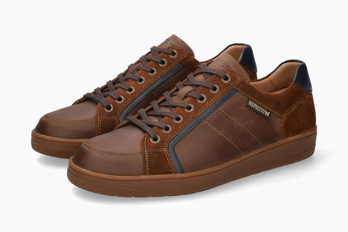 Harrison Mephisto Men's Sneaker Tobacco Side
