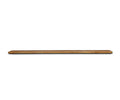 A single, thin Hasse 71″ Shelf in Hasse Timber Brown, viewed from the front against a white background.