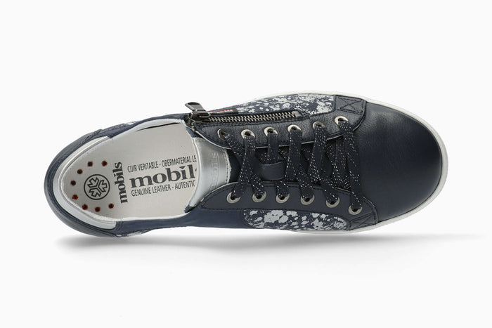 Mobils Hawai Shiny Navy Women's Sneaker Top