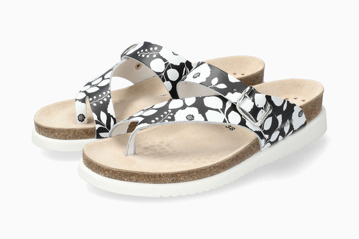 Helen Brights Mephisto Women's Sandals Black Side Pair