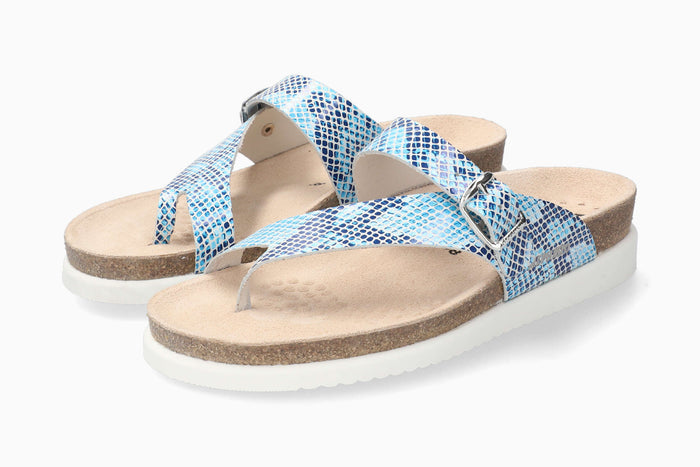 Helen Brights Mephisto Women's Sandals Turquoise Side Pair