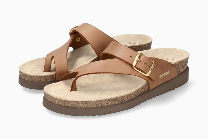 Helen Classics Mephisto Women's Sandals Camel Full Pair