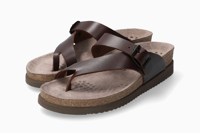 Helen Classics Mephisto Women's Sandals Chestnut Full Pair