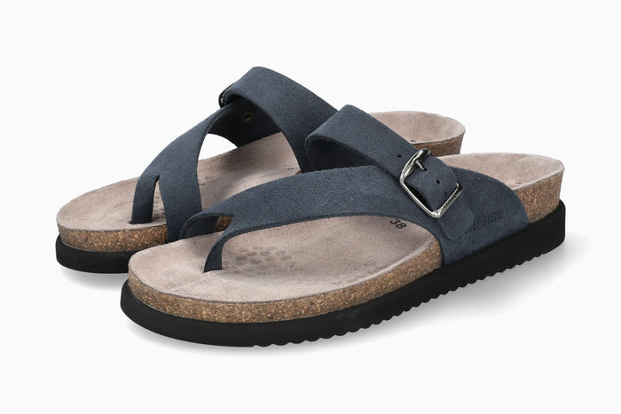 Helen Mephisto Women's Sandals Deep Blue Side