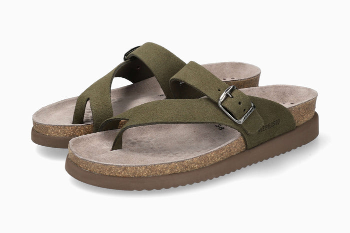 Helen Mephisto Women's Sandals Loden Side