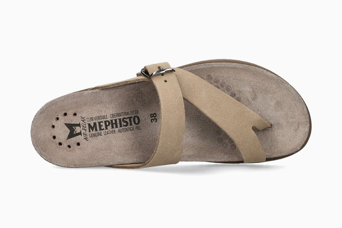 Helen Mephisto Women's Sandals Warm Grey Top