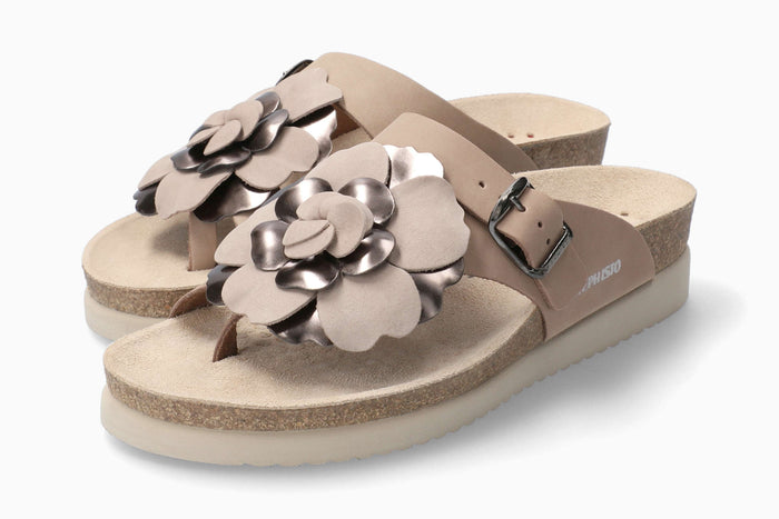 Mephisto Helen Flower Women's Sandal Light Taupe