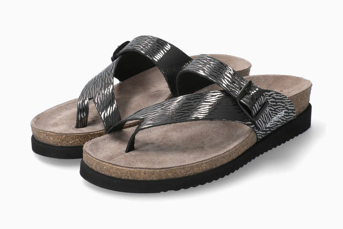 Mephisto Helen Metallics Women's Sandal Black Zebra
