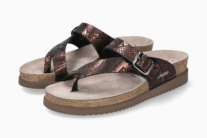 Mephisto Helen Metallics Women's Sandal Chianti