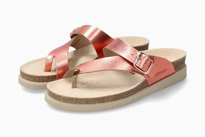 Mephisto Helen Metallics Women's Sandal Coral Vega
