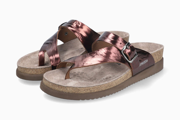 Mephisto Helen Metallics Women's Sandal Plum