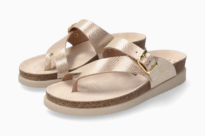 Mephisto Helen Metallics Women's Sandal Sand Havana
