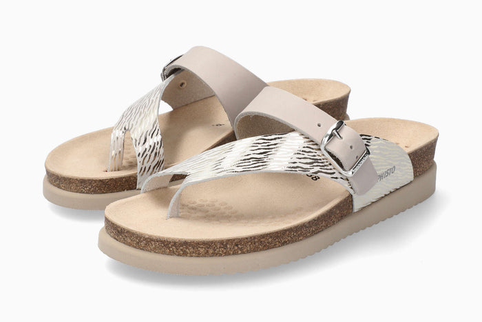 Helen Mix Mephisto Women's Sandals Fog Full Pair