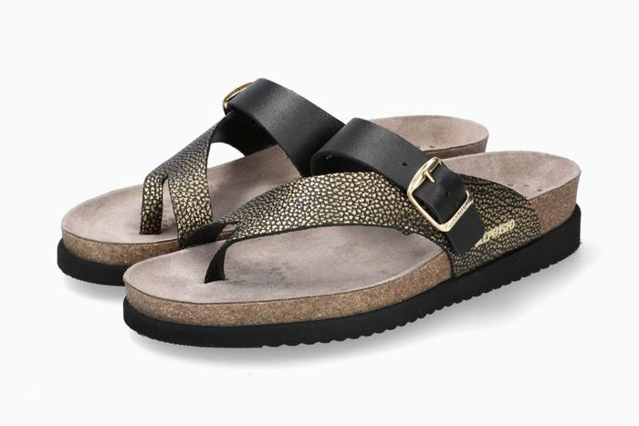 Helen Mix Mephisto Women's Sandals Gold Condor Full Pair