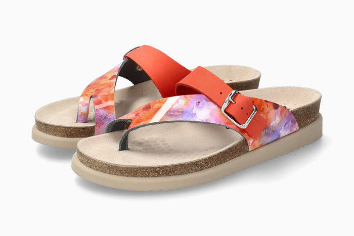 Helen Mix Mephisto Women's Sandals Pink Lagoon Full Pair