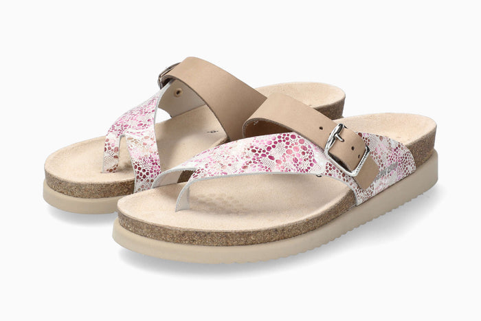 Helen Mix Mephisto Women's Sandals Pink Full Pair