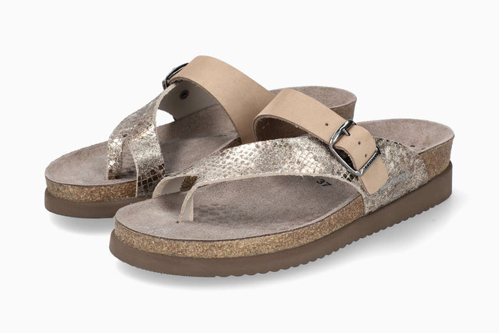 Helen Mix Mephisto Women's Sandals Platinum Boa Full Pair