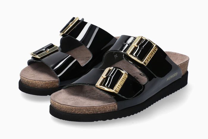 Hester Mephisto Women's Sandals Black Full Pair