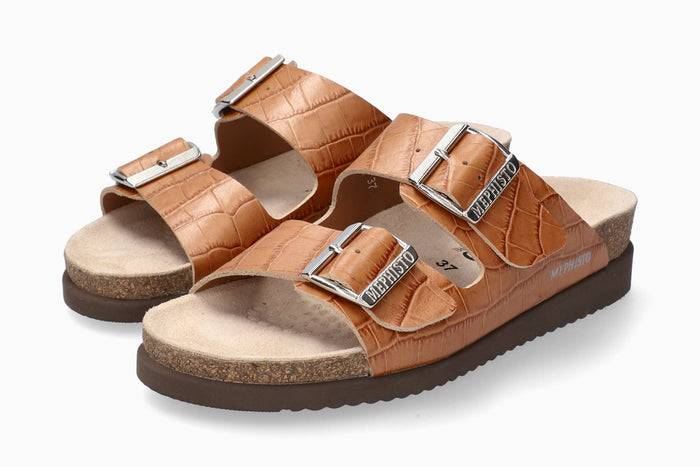 Hester Mephisto Women's Sandals Hazelnut Full Pair
