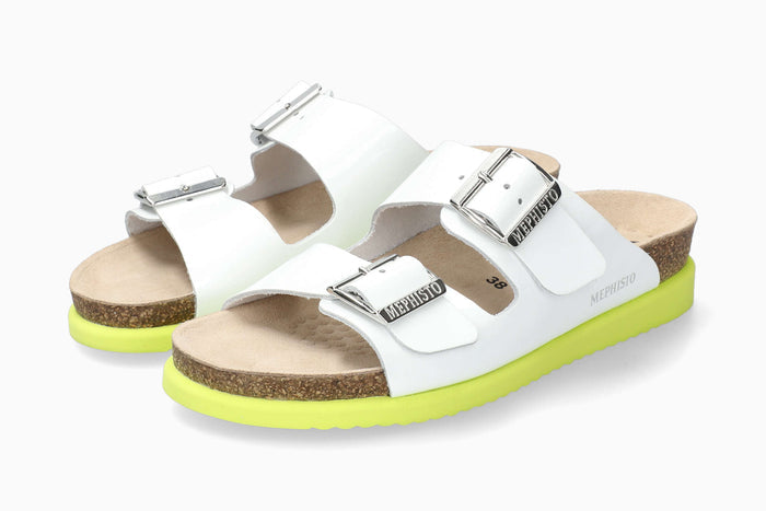 Mephisto Women's Sandal Hester White Apple