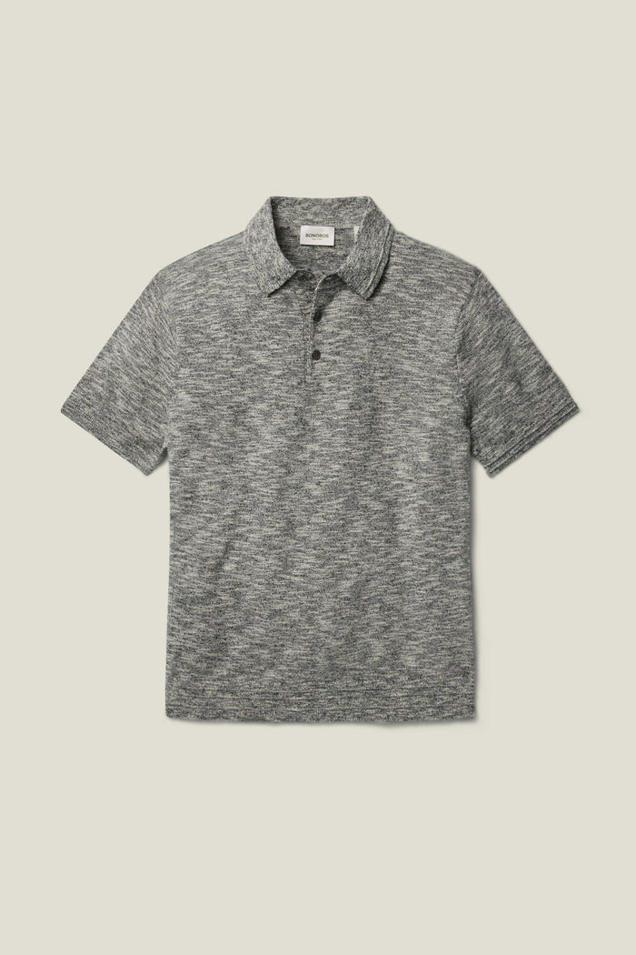 Hudson Linen Cotton Sweater Polo