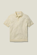 Hudson Linen Cotton Sweater Polo