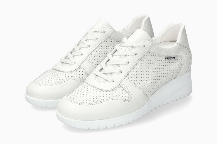 Mephisto Women's Sneaker Isa Perf White