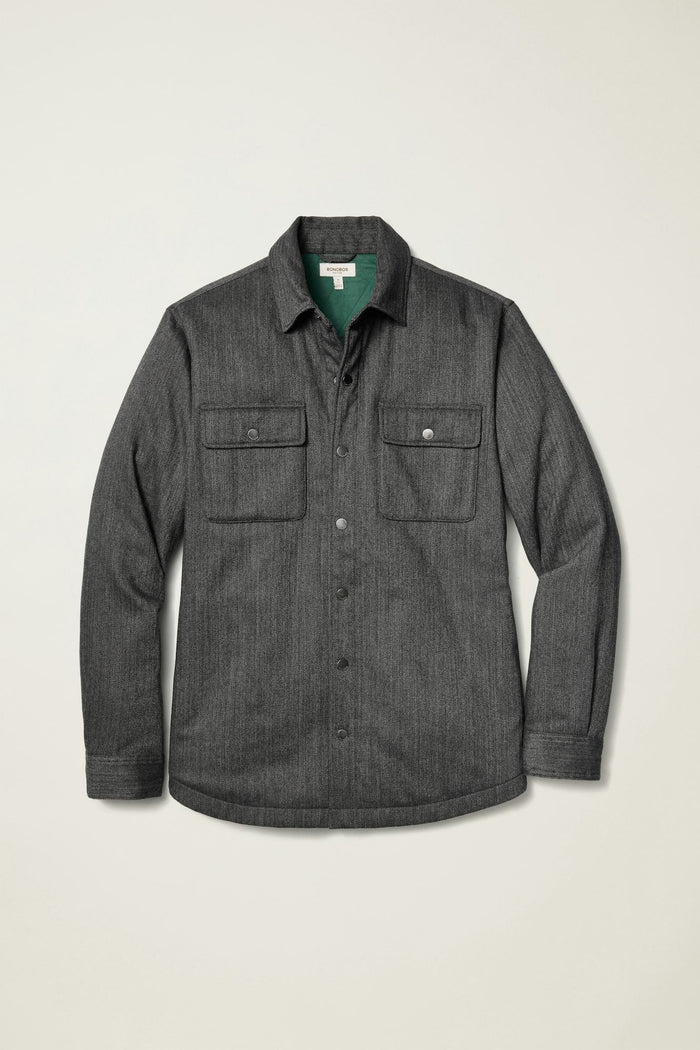 Italian Brushed Twill Shacket