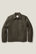 Italian Brushed Wool Deck Jacket