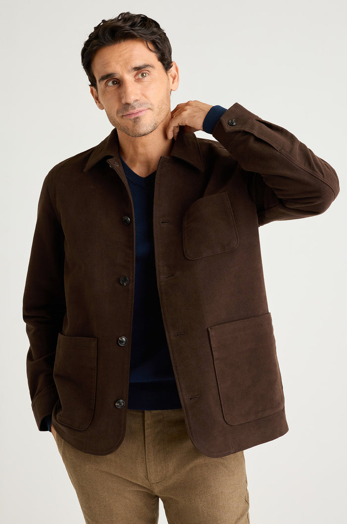 Italian Moleskin Chore Jacket