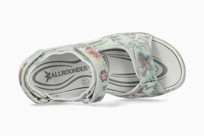 Allrounder Its Me Women's Sandal Light Grey Top