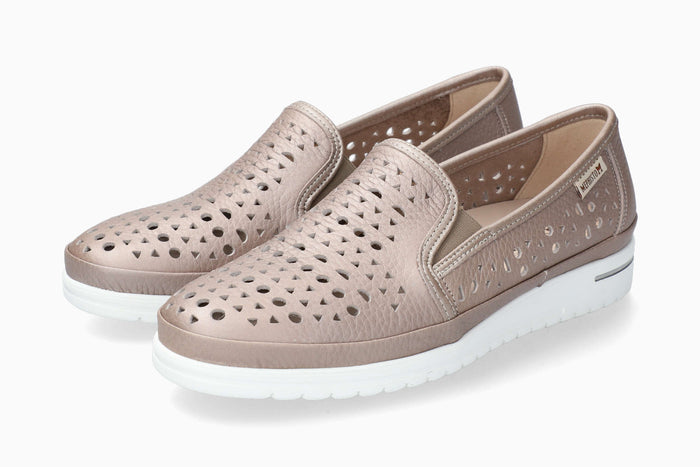 Mephisto Jana Perf Women's Slip-on Pewter