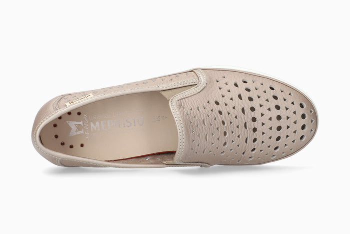 Mephisto Jana Perf Women's Slip-on Pewter Top