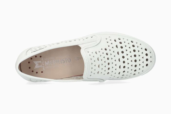 Mephisto Jana Perf Women's Slip-on White Top