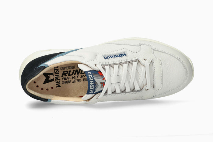 Mephisto Men's Sneaker Jansen White Top