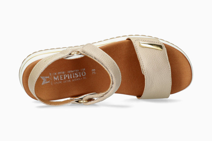 Mephisto Women's Sandal Jeanie Beige Top