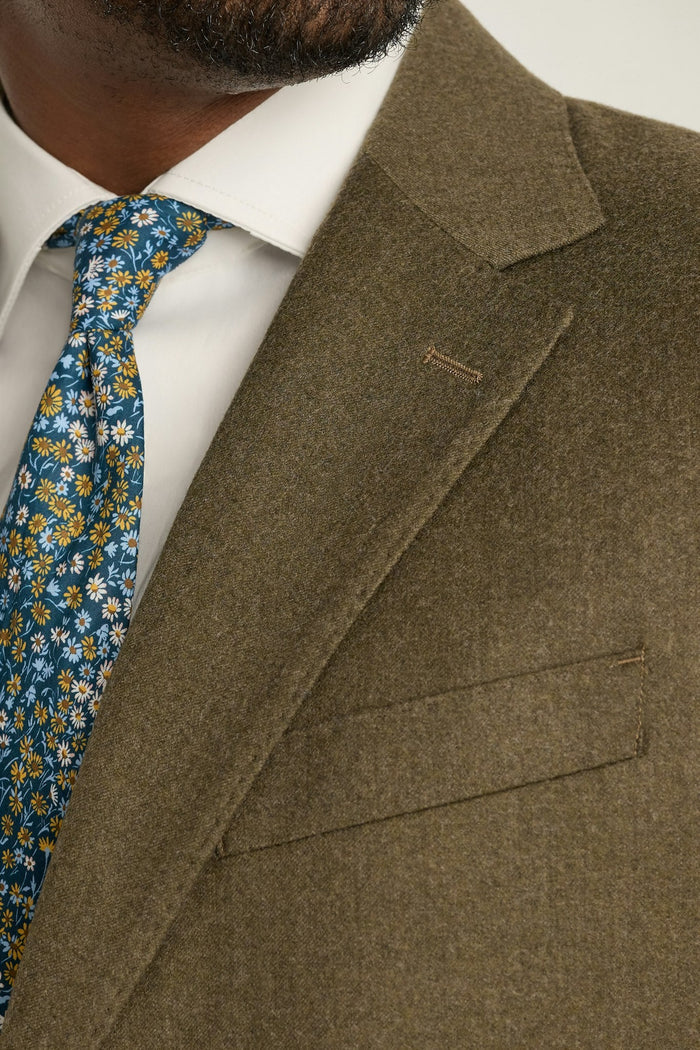 Jetsetter Italian Brushed Wool Blazer