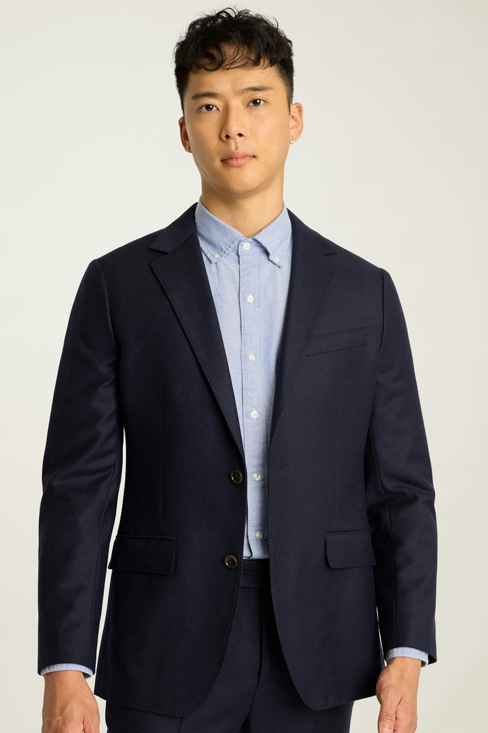 Jetsetter Italian Brushed Wool Blazer